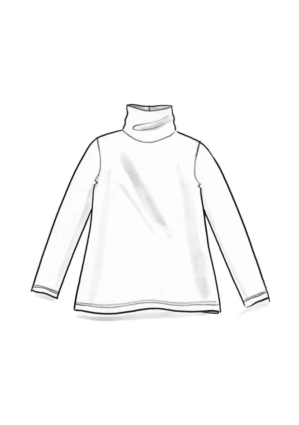 Jersey-Rollkragenshirt aus Lyocell/Elasthan - Image 3