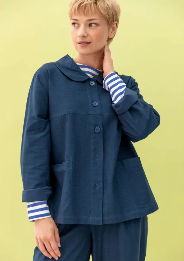Jacke „Daisy“ aus Bio-Baumwollgewebe