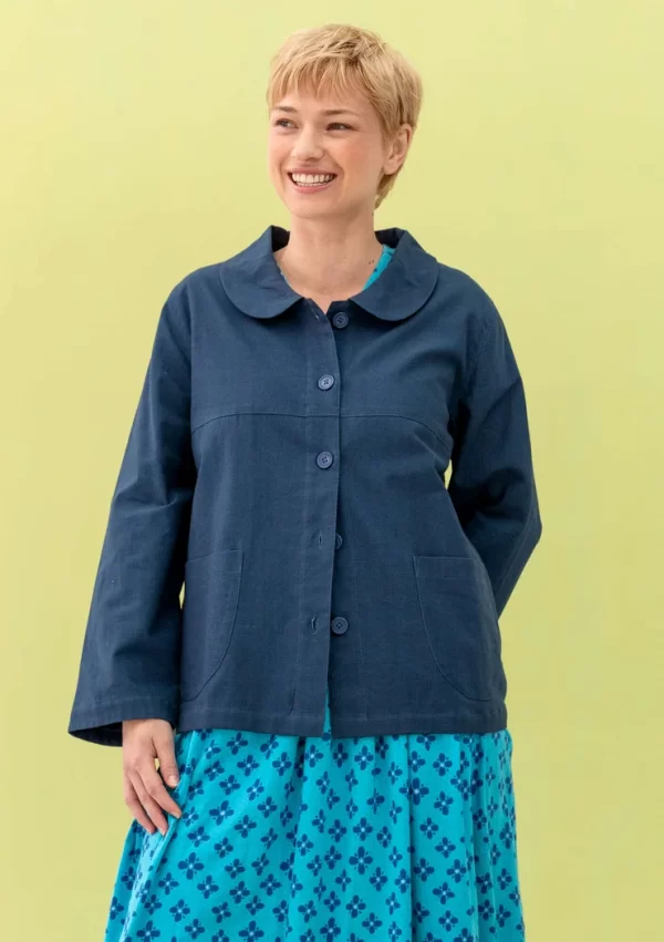 Jacke „Daisy“ aus Bio-Baumwollgewebe - Image 4