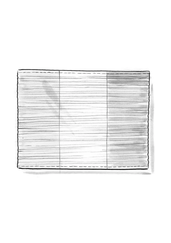 Tischset „Fence“ aus Bio-Baumwolle - Image 3