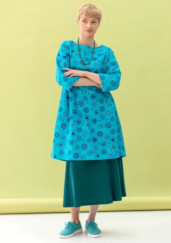 Kleid „Daisy“ aus Bio-Baumwollgewebe