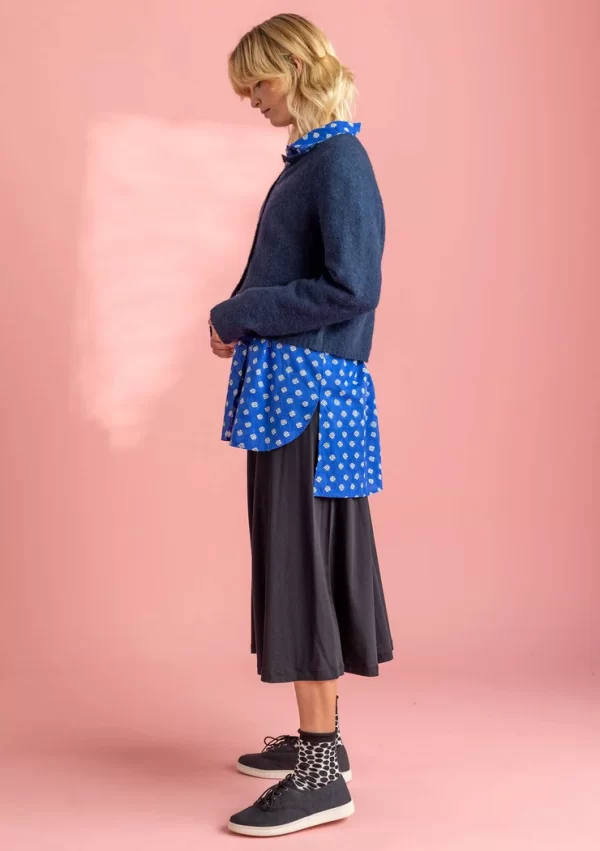 Strickjacke aus Wolle/Baumwolle/Alpaka - Image 3