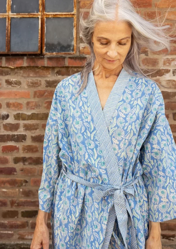 Kimono „Poppies“ aus Bio-Baumwolle - Image 2