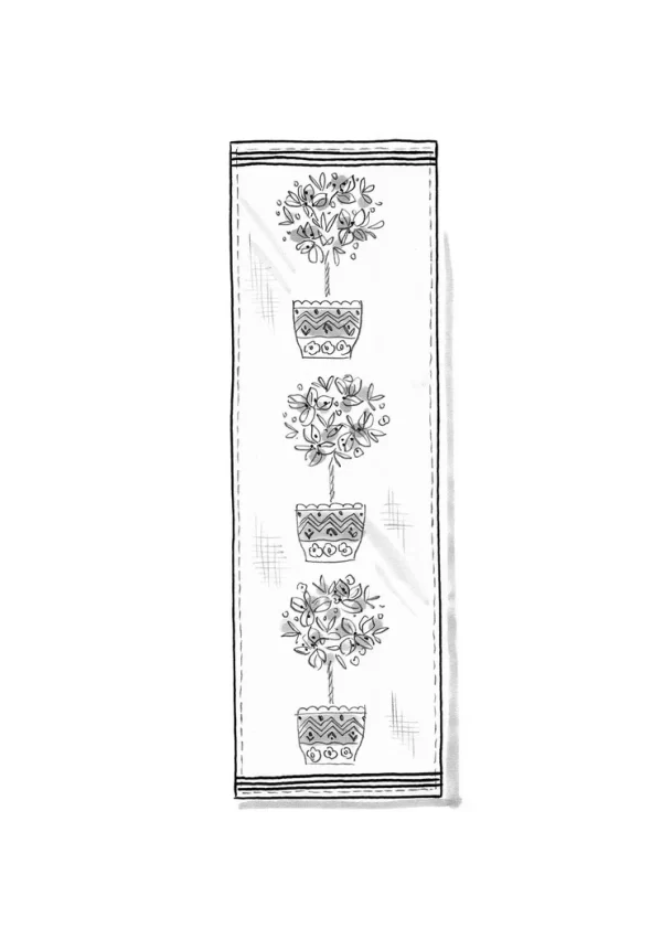 Tischläufer „Lemon tree“ aus Bio-Baumwolle - Image 4