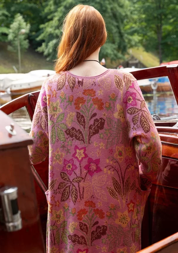 Langstrickjacke „Millefiori“ aus Wolle/Bio-Baumwolle - Image 2