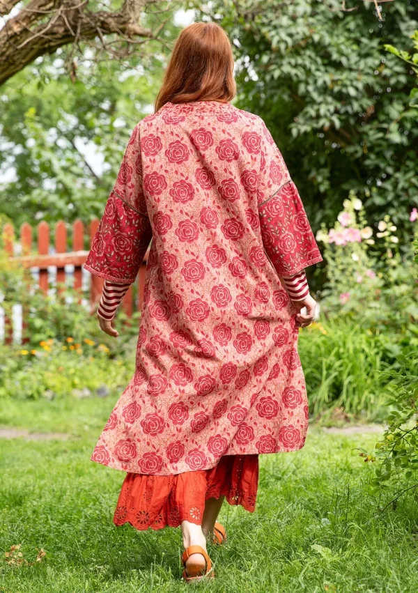 Kaftankleid „Roza“ aus Bio-Baumwollgewebe - Image 2