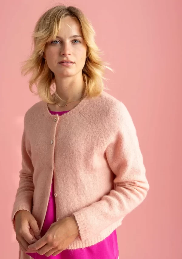 Strickjacke aus Wolle/Baumwolle/Alpaka - Image 2