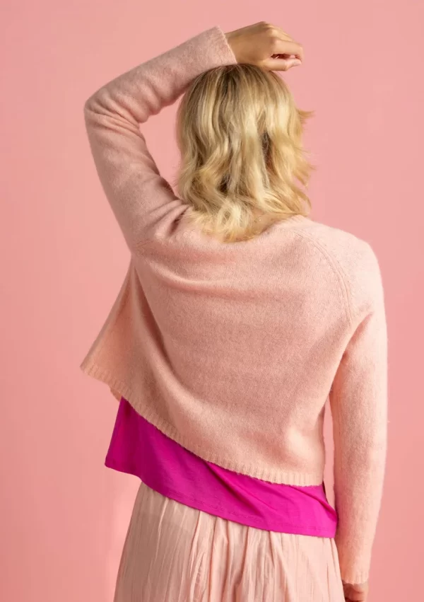 Strickjacke aus Wolle/Baumwolle/Alpaka - Image 3