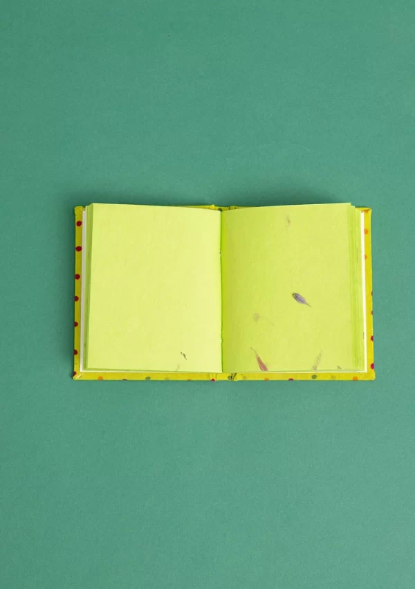 Notizbuch „Kavya“ aus Papier mit stoffbezogenem Einband - Image 2
