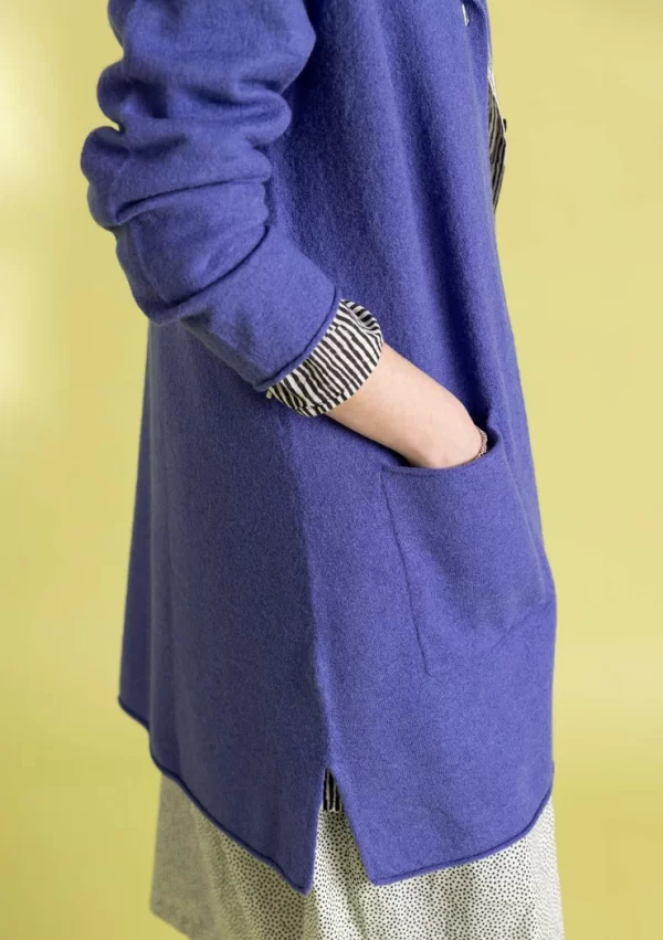 Langer Strickblazer aus gefilzter Bio-Wolle - Image 3