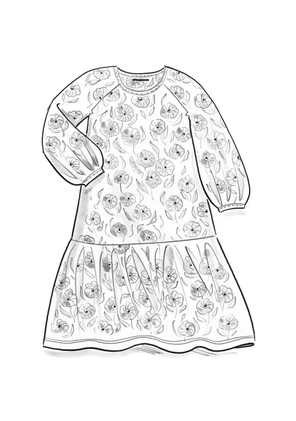Jerseykleid „Poppy“ aus Bio-Baumwolle - Image 4