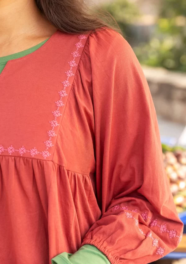 Jerseybluse „Cora“ aus Bio-Baumwolle - Image 2
