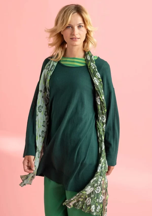 Stricktunika aus Bio-/Recycling-Baumwolle