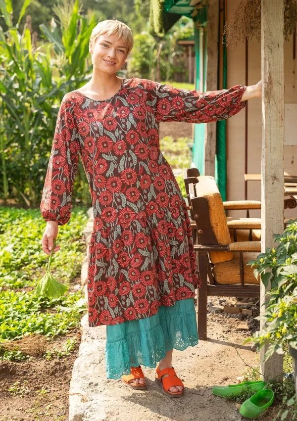 Jerseykleid „Poppy“ aus Bio-Baumwolle