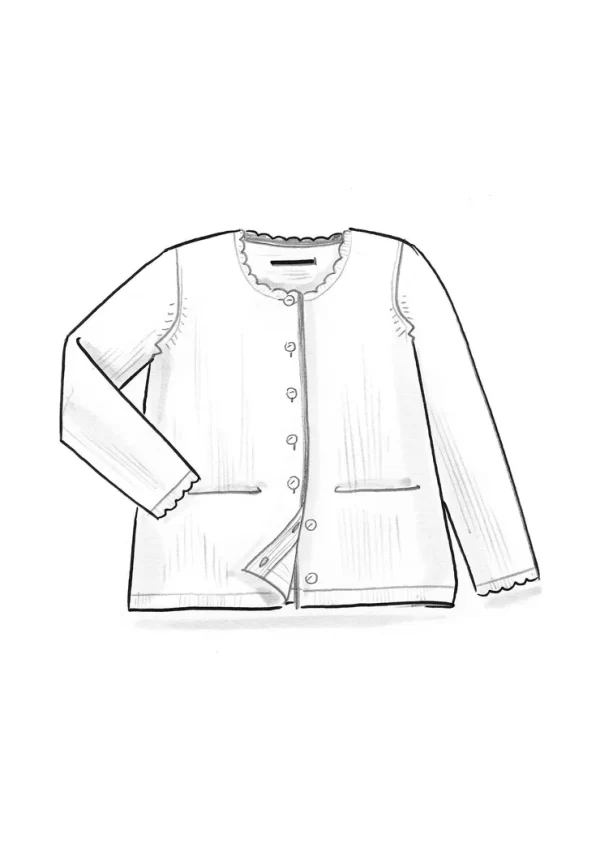 Strickjacke aus Bio-/Recycling-Baumwolle - Image 3