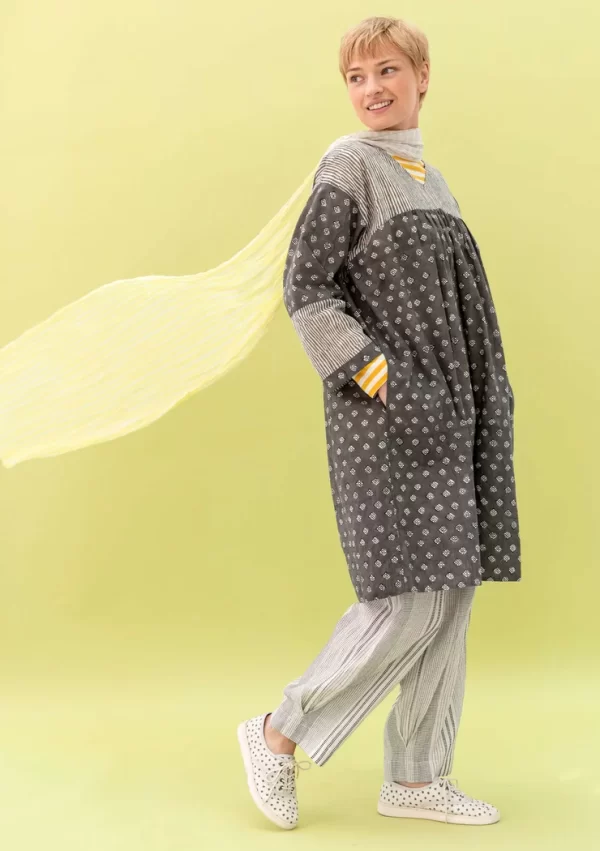 Kleid „Millie“ aus Bio-Baumwollgewebe