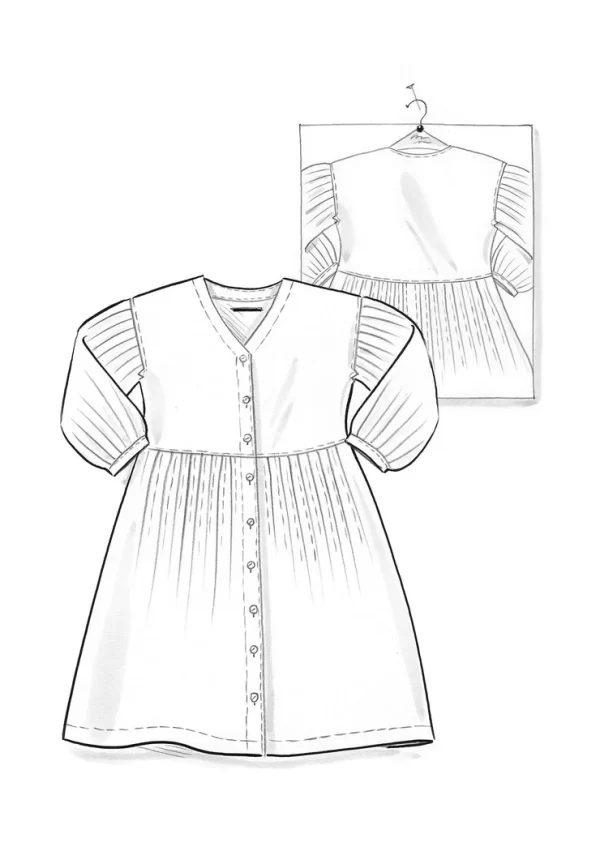 Kleid „Ida“ aus Wollmischgewebe - Image 3