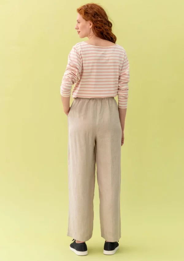 Hose „Vera“ aus Leinengewebe - Image 2