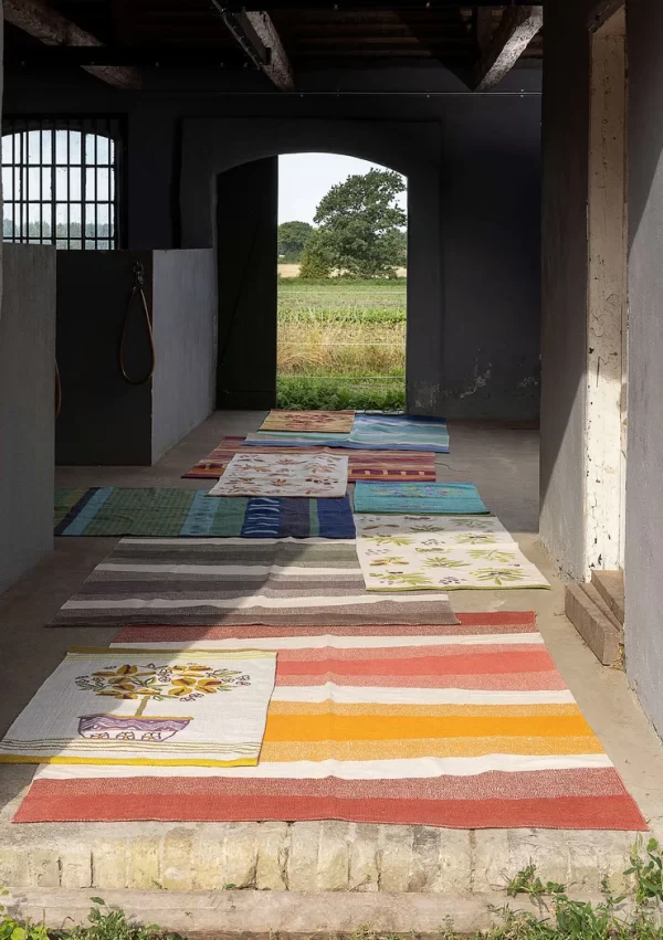 Teppich „Waves“ aus Bio-Baumwolle