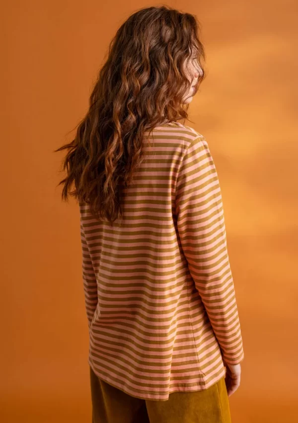 Basic-Streifenshirt aus Bio-Baumwolle - Image 2