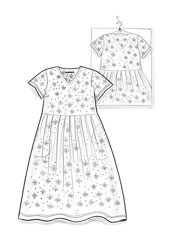 Jerseykleid „June“ aus Bio-Baumwolle - Image 3