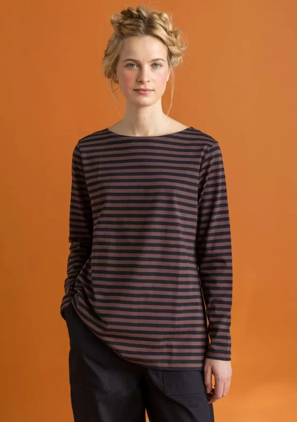 Basic-Streifenshirt aus Bio-Baumwolle - Image 3