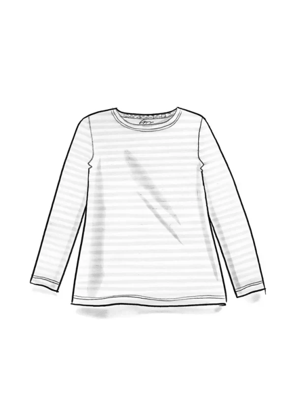 Basic-Streifenshirt aus Bio-Baumwolle - Image 4
