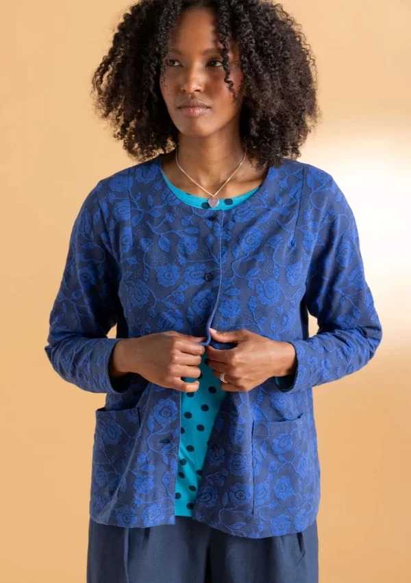 Jerseyjacke „Hazel“ aus Bio-Baumwolle/Elasthan