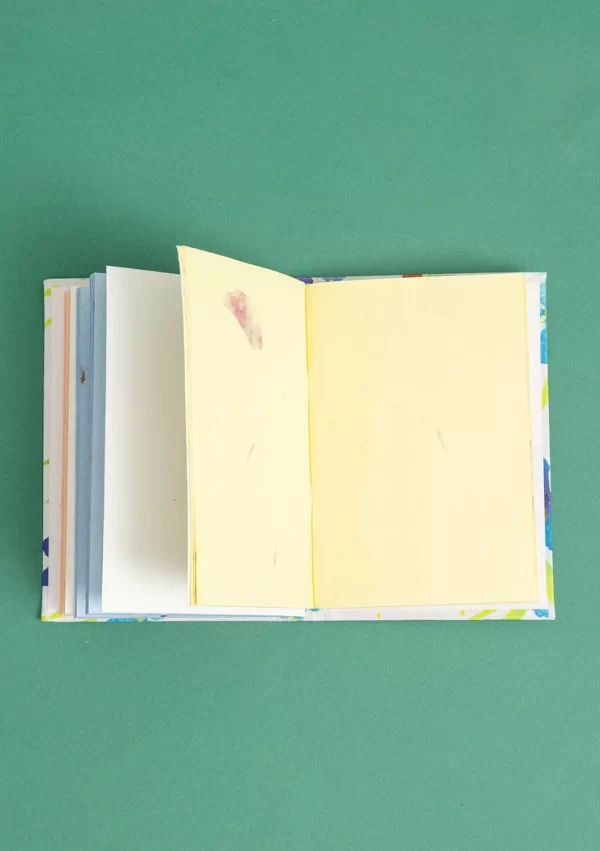 Notizbuch „Brush“ aus Papier mit stoffbezogenem Einband - Image 3