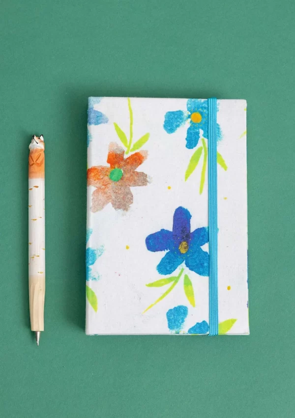 Notizbuch „Brush“ aus Papier mit stoffbezogenem Einband - Image 4