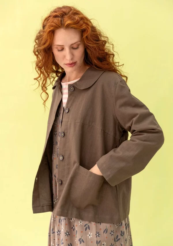 Jacke „Daisy“ aus Bio-Baumwollgewebe