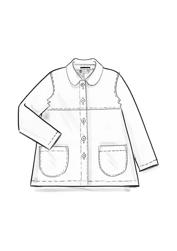 Jacke „Daisy“ aus Bio-Baumwollgewebe - Image 3