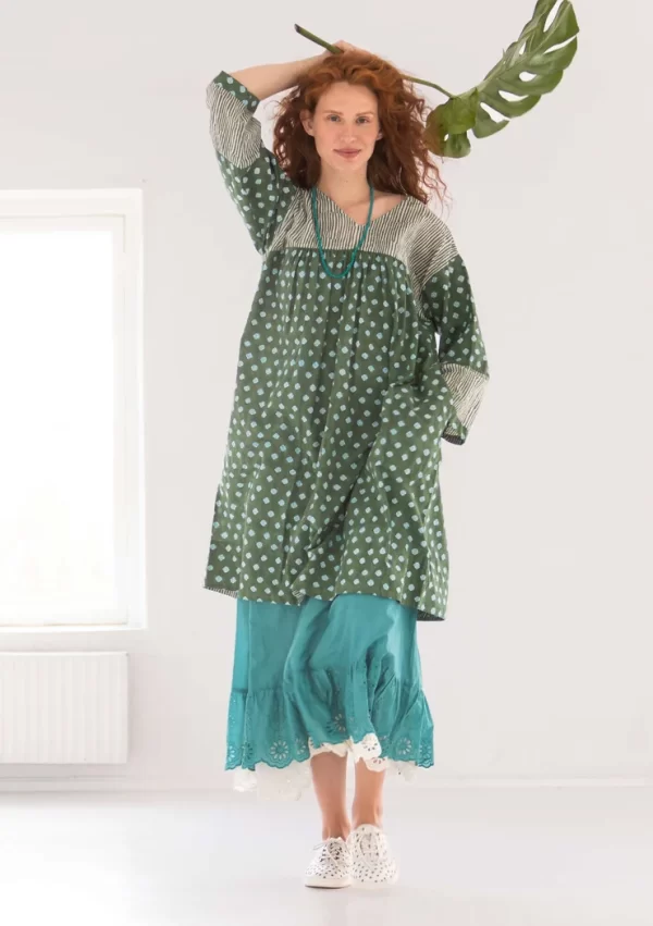 Kleid „Millie“ aus Bio-Baumwollgewebe