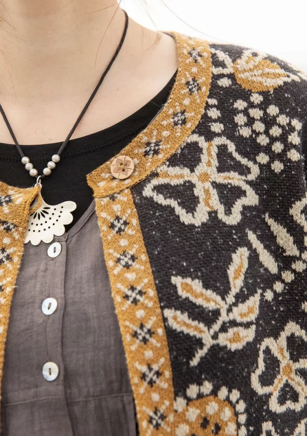Strickjacke „Rashmi“ aus Bio-Baumwolle - Image 3