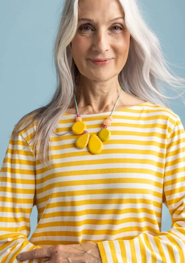 Kette „Agnes“ mit Holzperlen