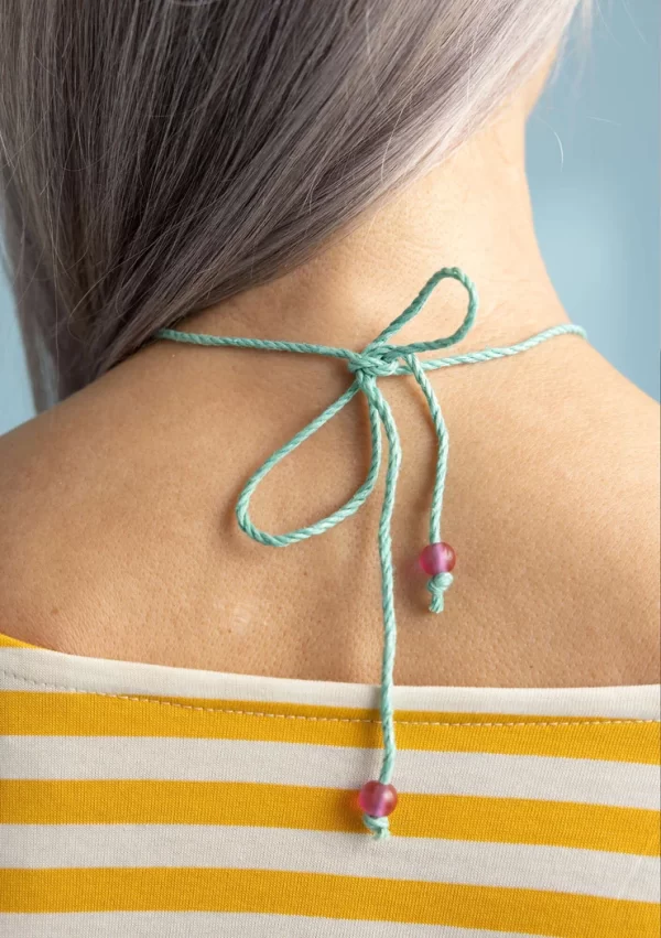 Kette „Agnes“ mit Holzperlen - Image 2