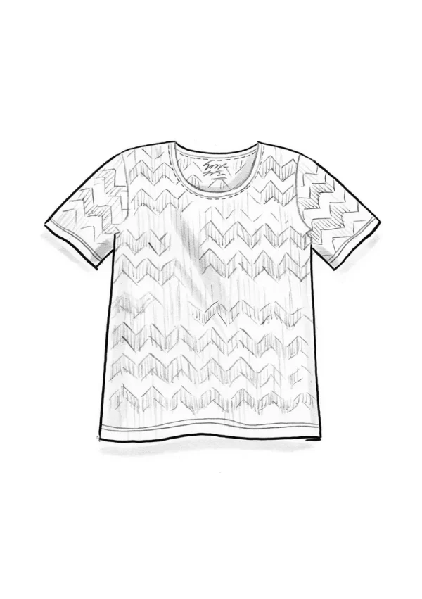 Jerseyshirt „Eleonora“ aus Bio-Baumwolle/Elasthan - Image 3