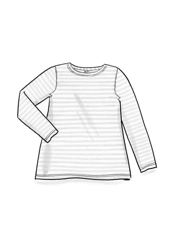 Basic-Streifenshirt aus Bio-Baumwolle - Image 3
