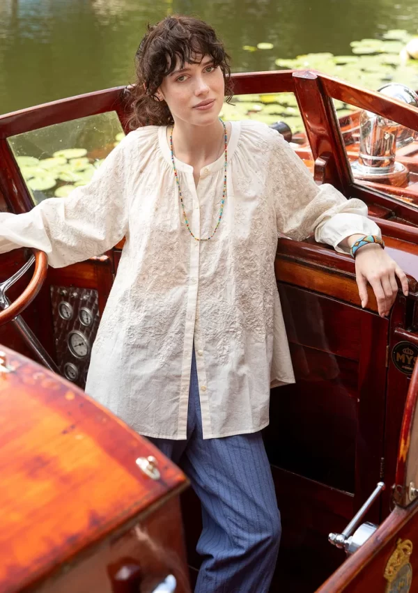 Bluse „Emilia“ aus Bio-Baumwolle