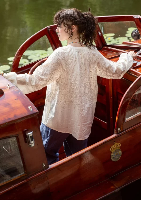 Bluse „Emilia“ aus Bio-Baumwolle - Image 2