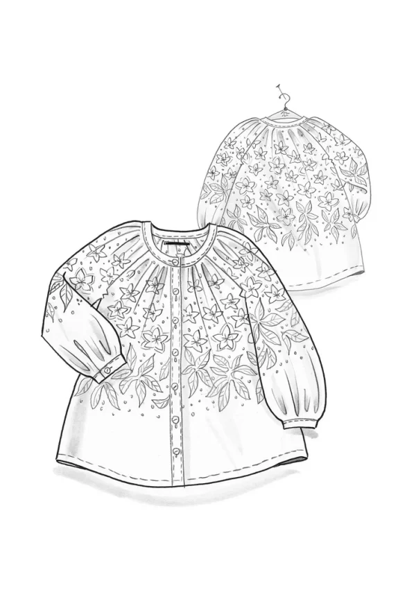 Bluse „Emilia“ aus Bio-Baumwolle - Image 3