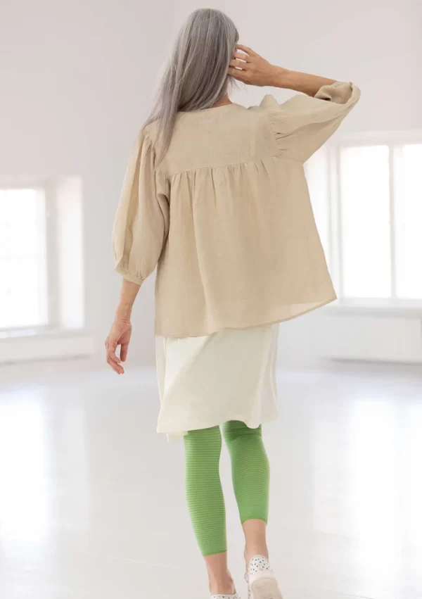 Bluse „Vera“ aus Leinengewebe - Image 2