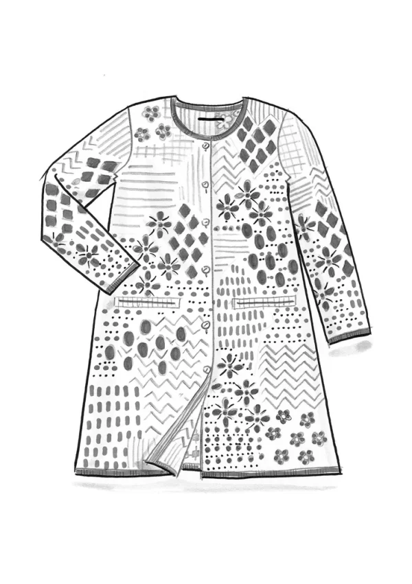 Langstrickjacke „Inez“ aus Recycling-/Bio-Baumwolle - Image 4
