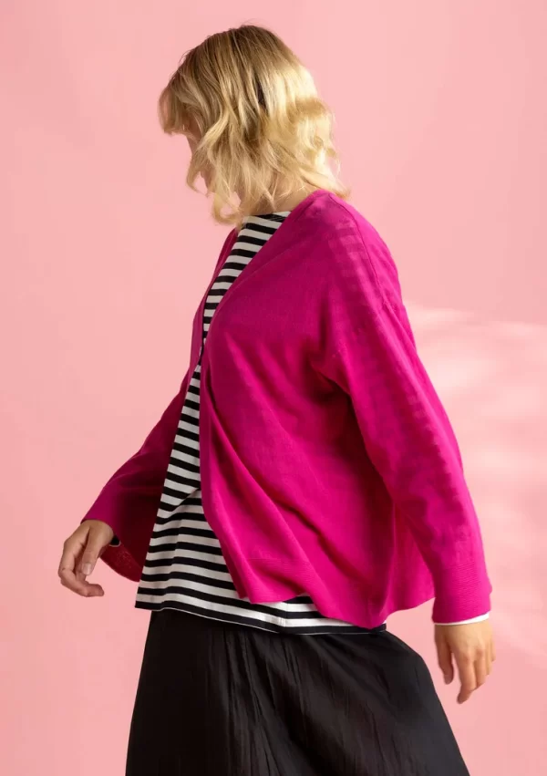 Strickjacke aus Bio-/Recycling-Baumwolle - Image 3
