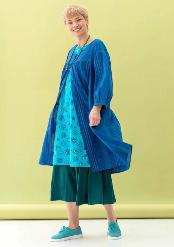 Kleid „Thea“ aus Bio-Baumwolldobby - Image 2