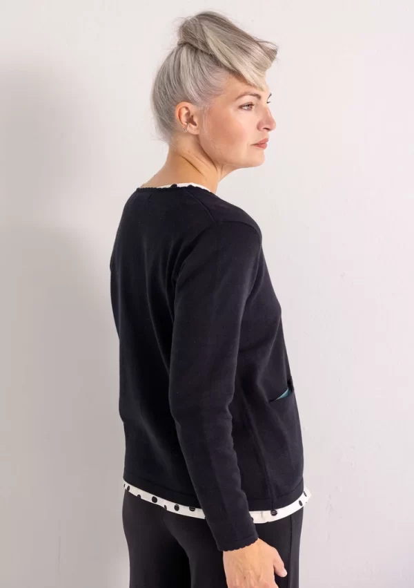 Strickjacke aus Bio-/Recycling-Baumwolle - Image 2