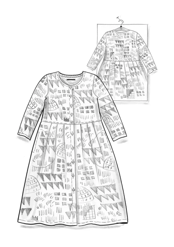 Webkleid „Stockholm“ aus Bio-Baumwolle - Image 4