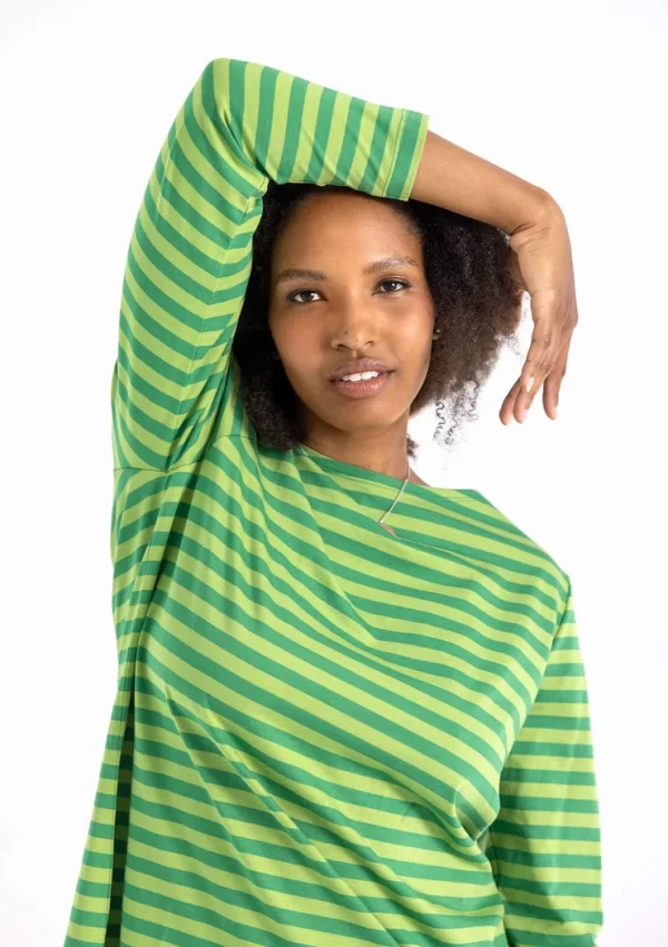 Basic-Streifenshirt aus Bio-Baumwolle