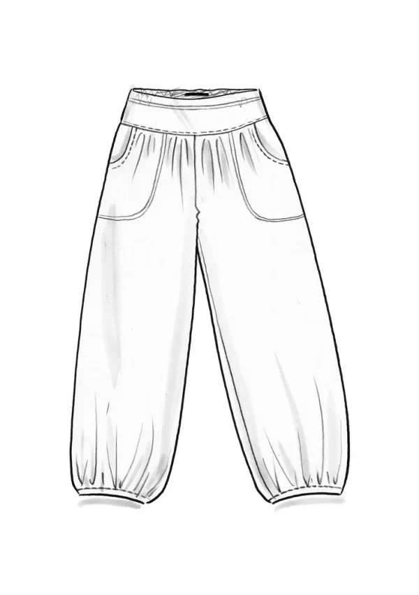Jerseyhose aus Bio-Baumwolle/Elasthan - Image 3