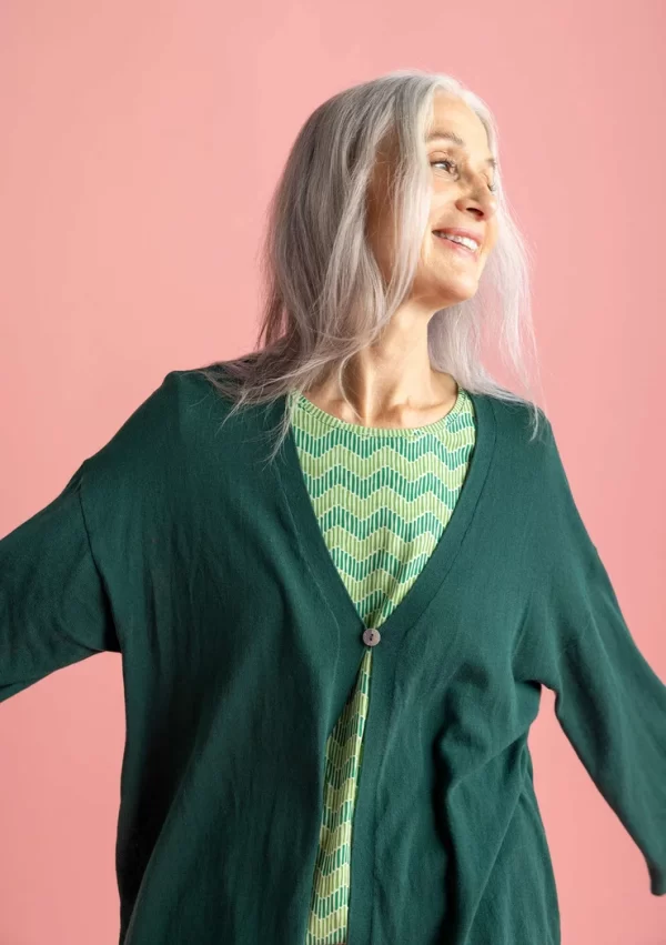 Strickjacke aus Bio-/Recycling-Baumwolle - Image 2
